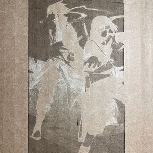 Anime Engraving Sasuke Uchiha and Itachi Uchiha